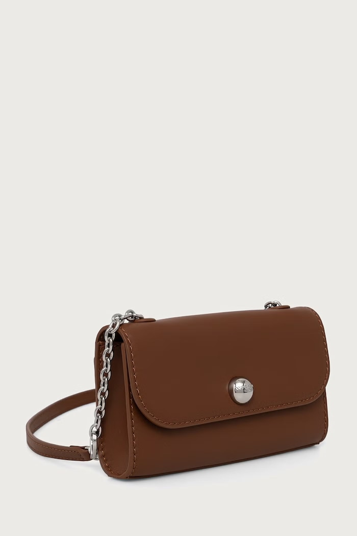 Weekend Max Mara Torebka damska skórzana WKACALAO 2625516105600 brązowy AW26