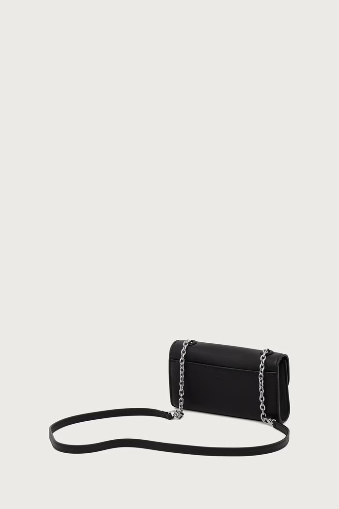 Akcesoria Weekend Max Mara Torebka damska skórzana WKACALAO 2625516105600 czarny