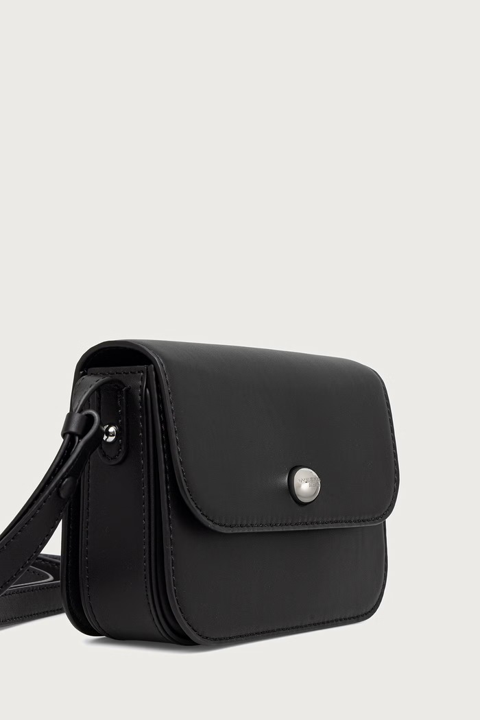 Weekend Max Mara Torebka crossbody damska skórzana WKAPETALI 2625516095600 czarny AW26