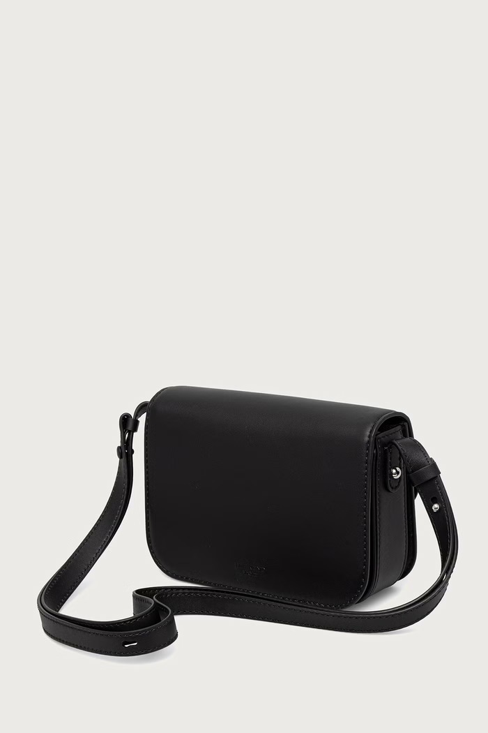 Akcesoria Weekend Max Mara Torebka crossbody damska skórzana WKAPETALI 2625516095600 czarny