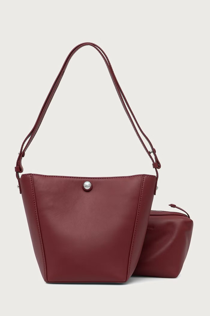 Weekend Max Mara Torebka damska skórzana WKADONNA czerwony 2625516075600