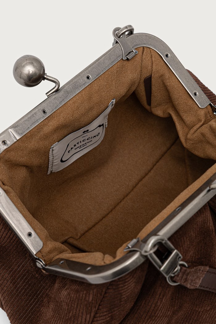 Torebka crossbody damska skórzana WKANERINE Weekend Max Mara brązowy 2625516065600