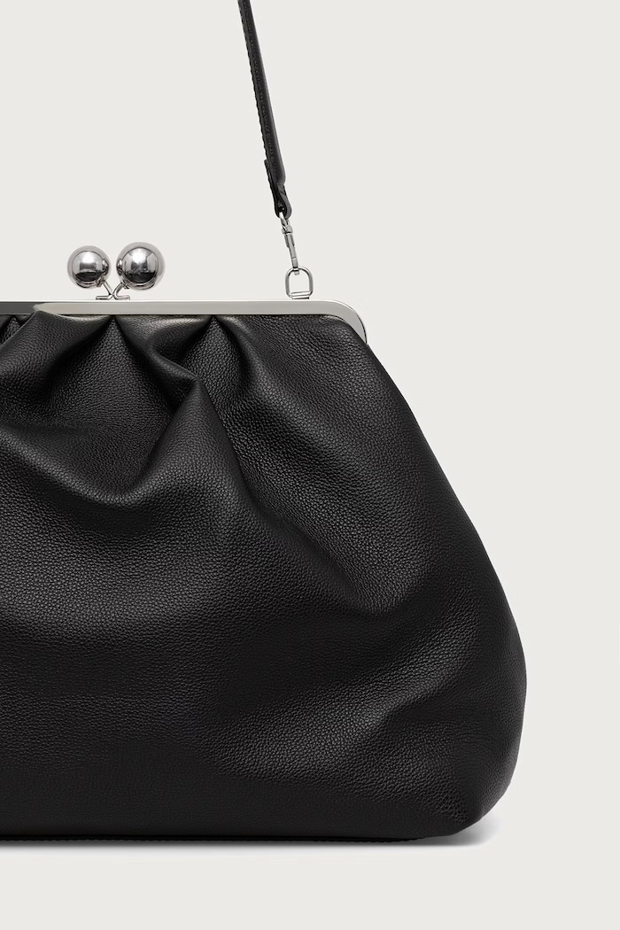 Akcesoria Weekend Max Mara Torebka shopper damska skórzana WKABAMBOLA 2625516025600 czarny
