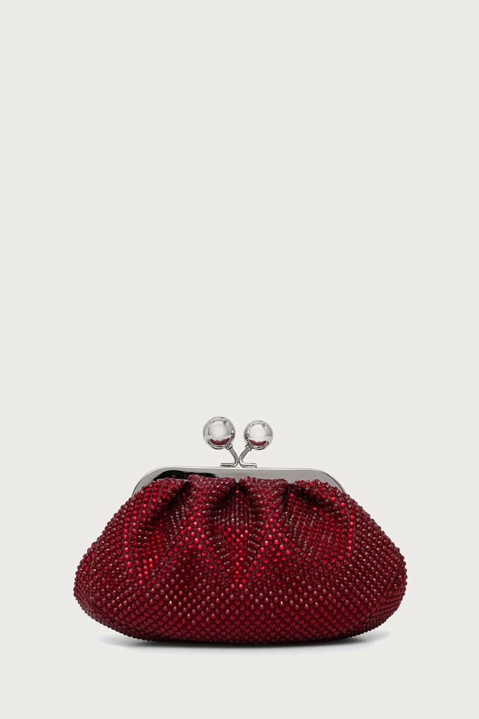 Weekend Max Mara Torebka crossbody damska WKAVINO czerwony 2625516015600
