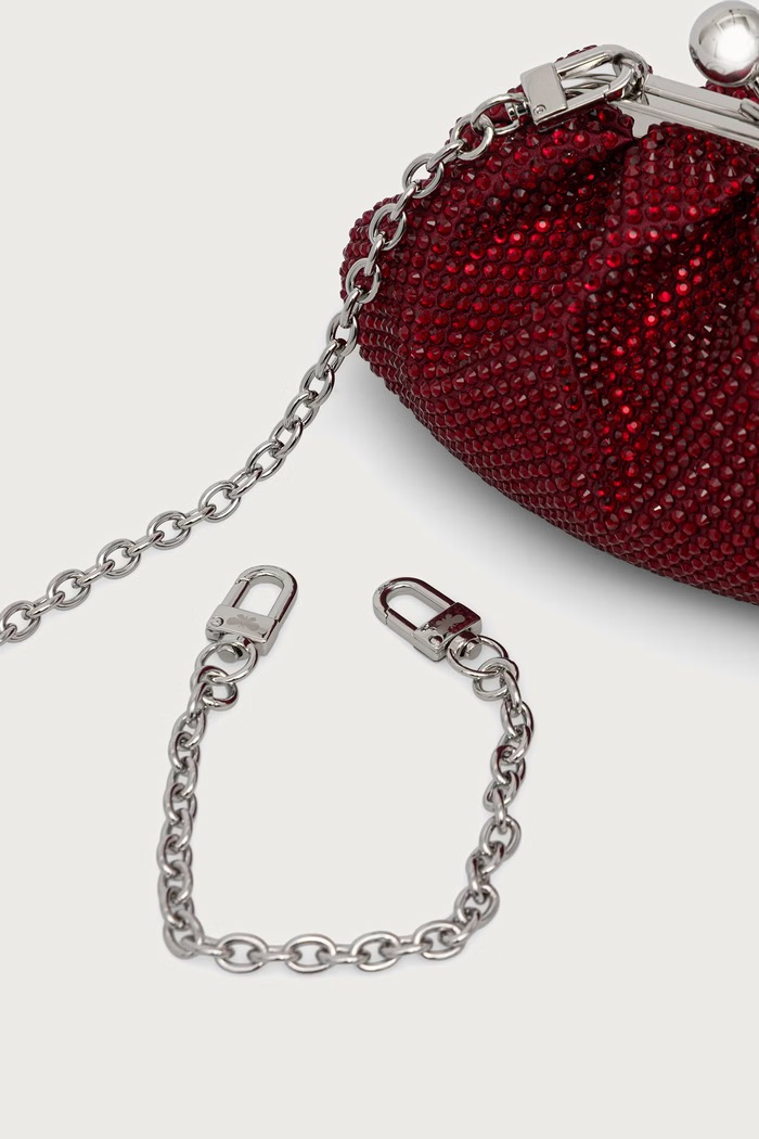 Torebka crossbody damska WKAVINO Weekend Max Mara 2625516015600 czerwony