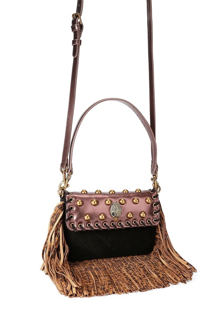 Kurt Geiger London torebka damska skórzana OXFORD 5842939129 brązowy AW26