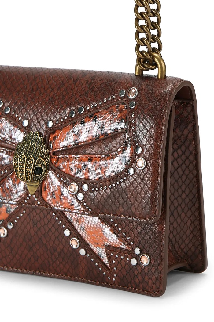 Kurt Geiger London torebka damska skórzana SHOREDITCH brązowy 5845031189