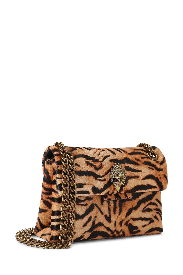 Kurt Geiger London torebka crossbody damska skórzana KENSINGTON 5017346189 brązowy AW26