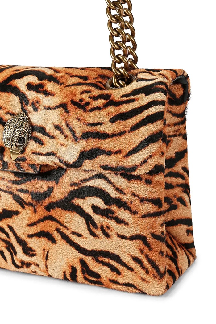 Kurt Geiger London torebka crossbody damska skórzana KENSINGTON brązowy 5021546189
