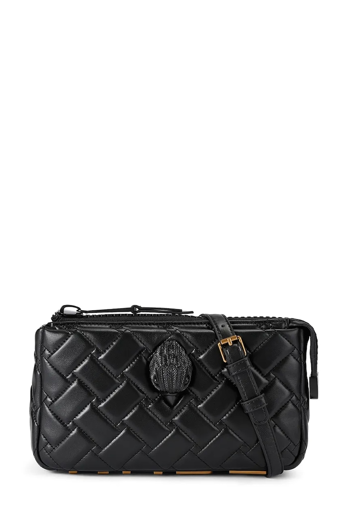 Kurt Geiger London torebka crossbody damska skórzana KENSINGTON czarny 5020500109