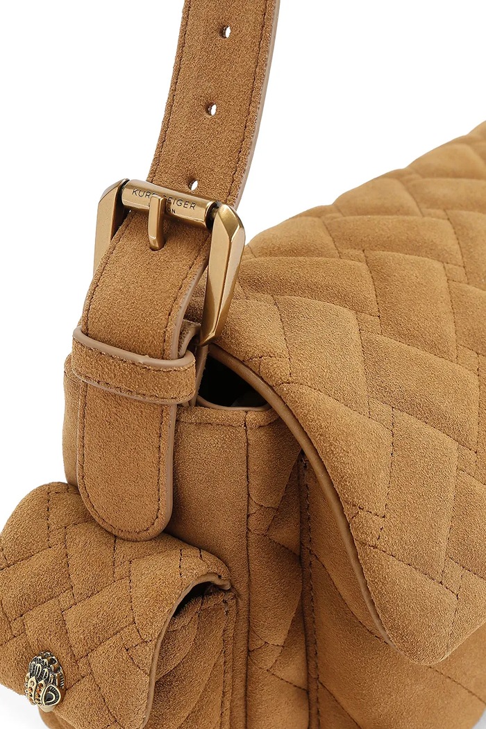 Kurt Geiger London torebka crossbody damska skórzana KENSINGTON zielony 5829233219