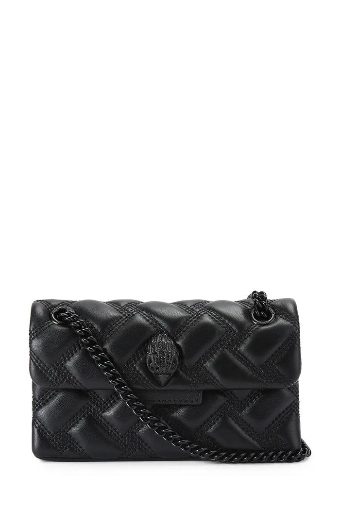Kurt Geiger London torebka crossbody damska skórzana KENSINGTON czarny 5580900109