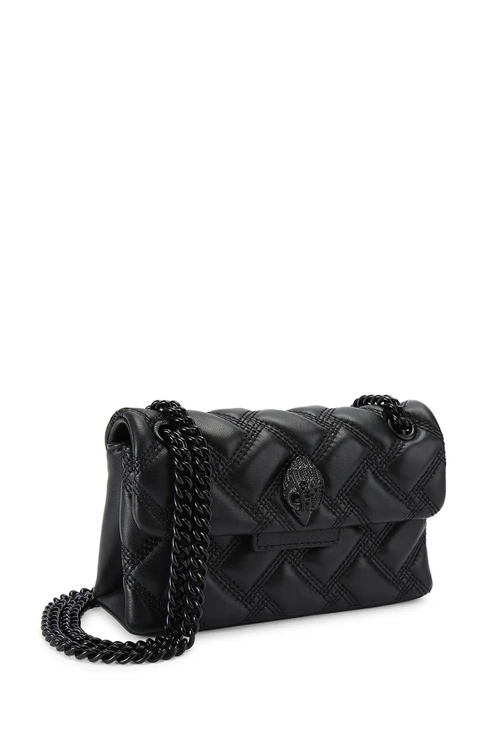 Kurt Geiger London torebka crossbody damska skórzana KENSINGTON 5580900109 czarny AW26