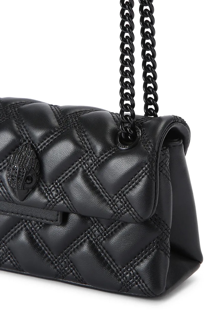 Kurt Geiger London torebka crossbody damska skórzana KENSINGTON czarny 5580900109