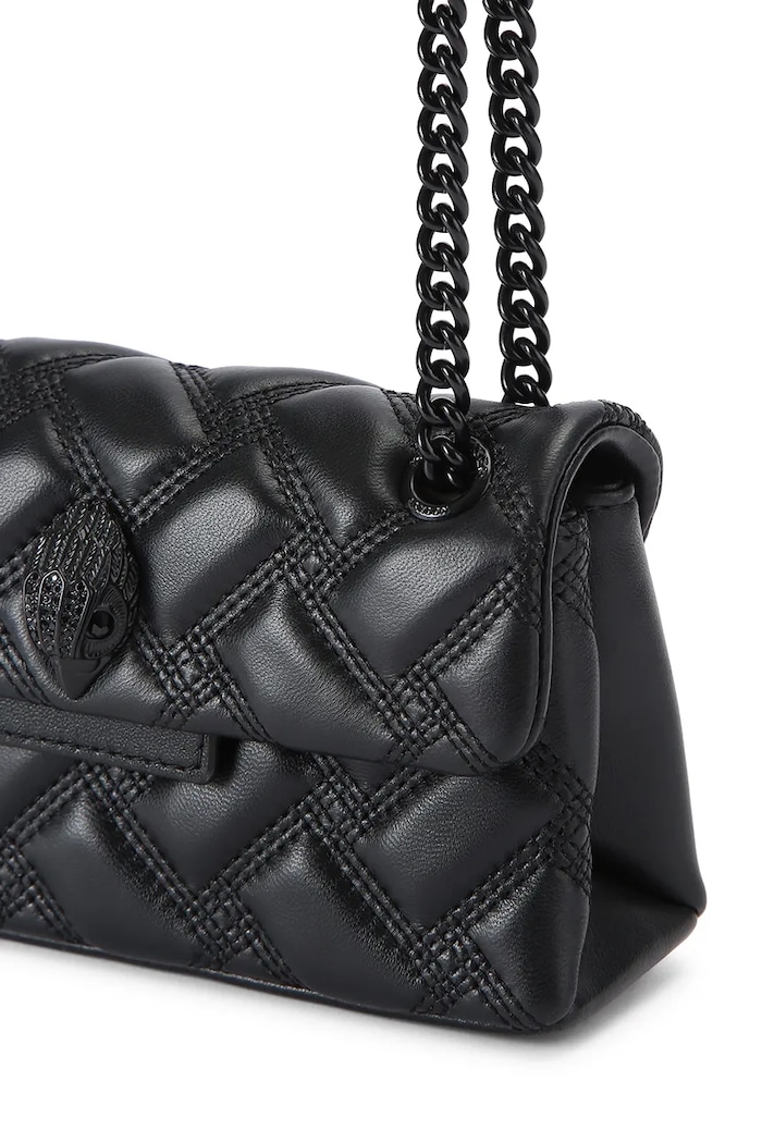 Torebka crossbody damska skórzana KENSINGTON Kurt Geiger London 5580900109 czarny