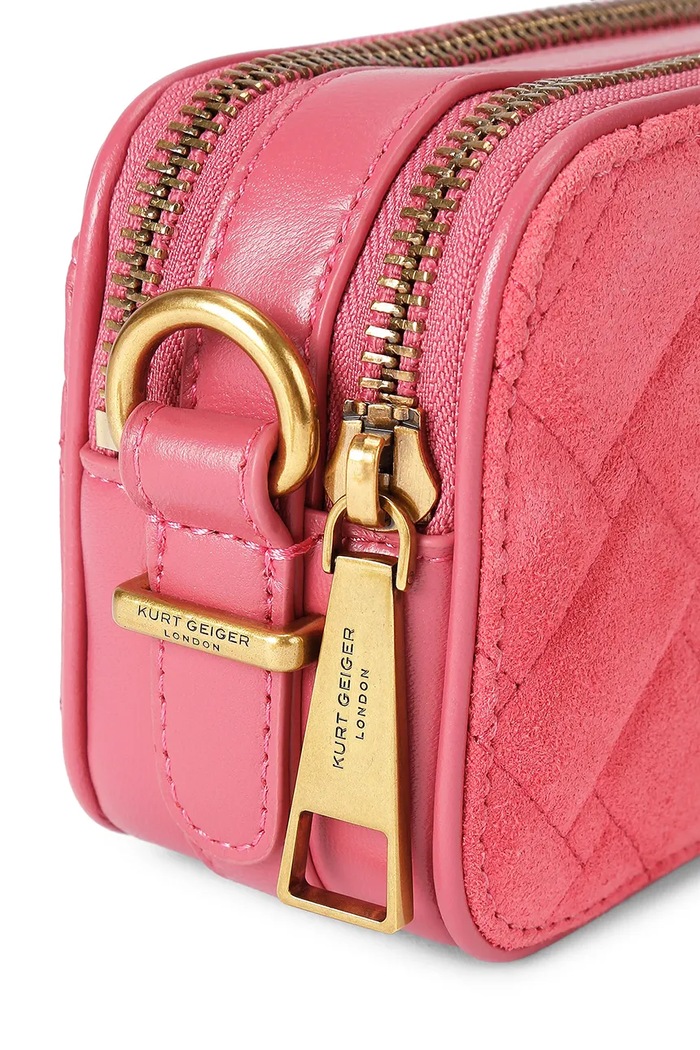 Kurt Geiger London torebka crossbody damska KENSINGTON różowy 5389157219