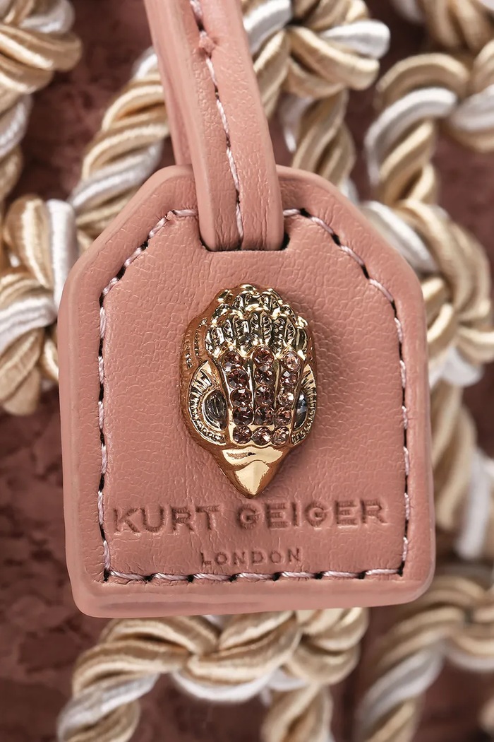 Kurt Geiger London torebka worek damska beżowy 5832045609