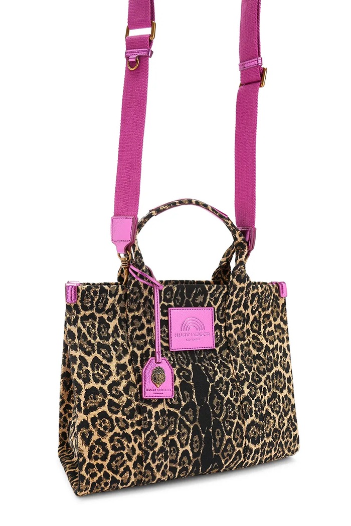 Kurt Geiger London torebka tote damska SOUTHBANK 5033539689 brązowy AW26