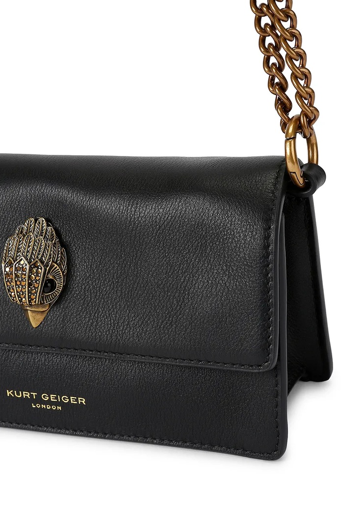 Kurt Geiger London torebka damska skórzana SLOANE czarny 5832200109