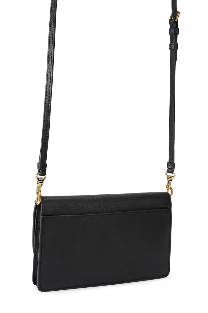 Akcesoria Kurt Geiger London torebka crossbody damska skórzana SLOANE 5832700109 czarny