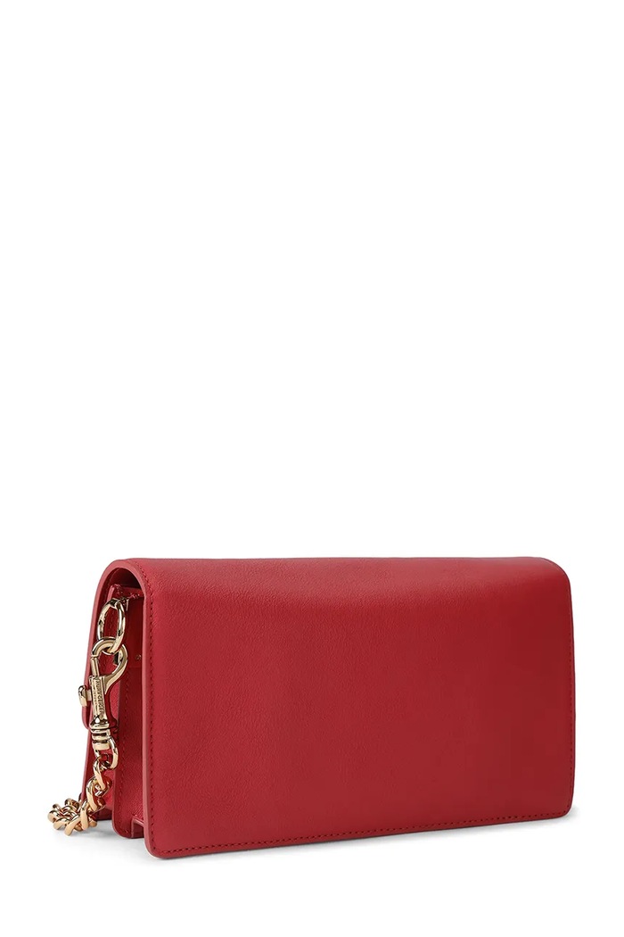 Kurt Geiger London torebka damska skórzana SLOANE 5578859109 czerwony AW26