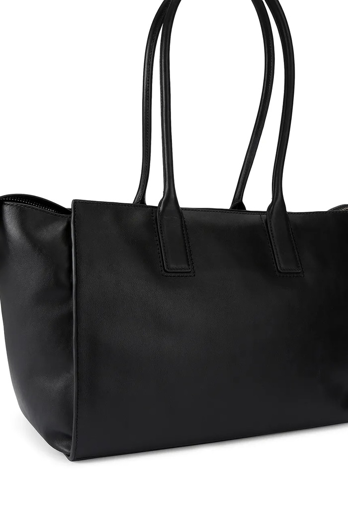 Akcesoria Kurt Geiger London torebka shopper damska skórzana SLOANE 5838800109 czarny