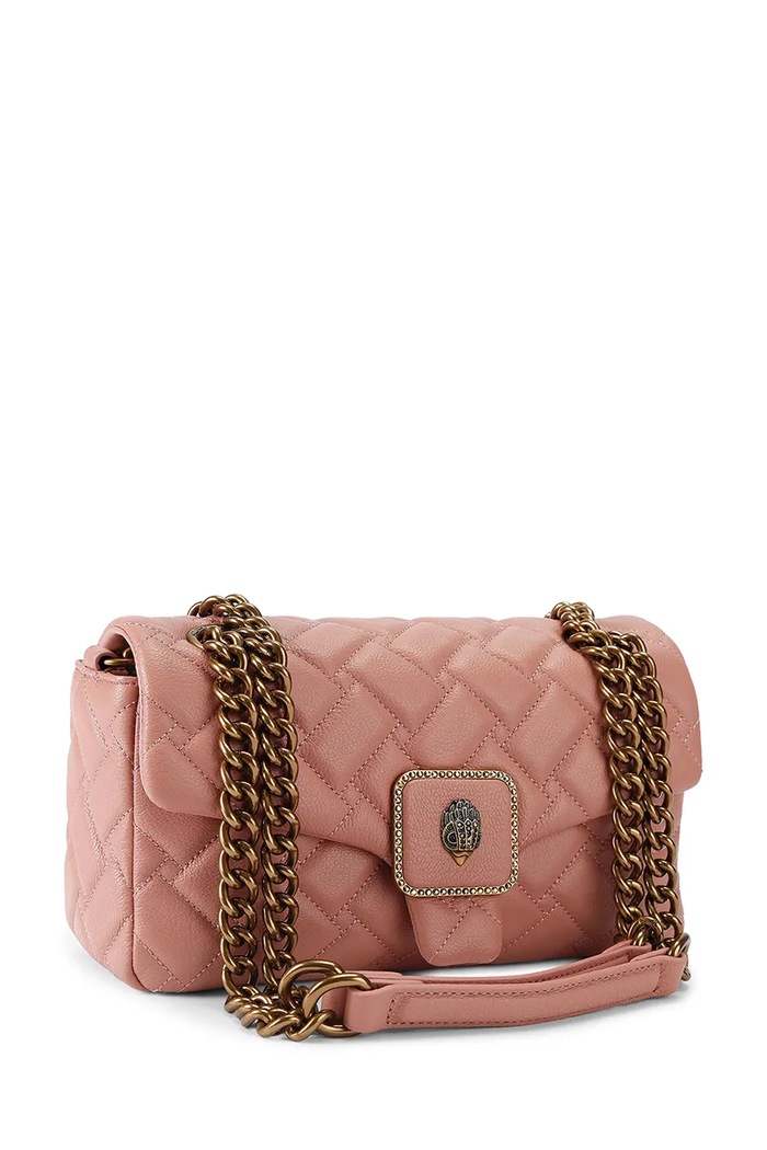 Kurt Geiger London listonoszka damska skórzana PIMLICO 5374853109 różowy AW26
