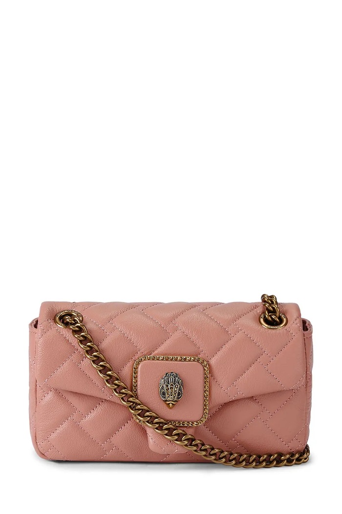 Kurt Geiger London torebka crossbody damska skórzana PIMLICO różowy 5377853109
