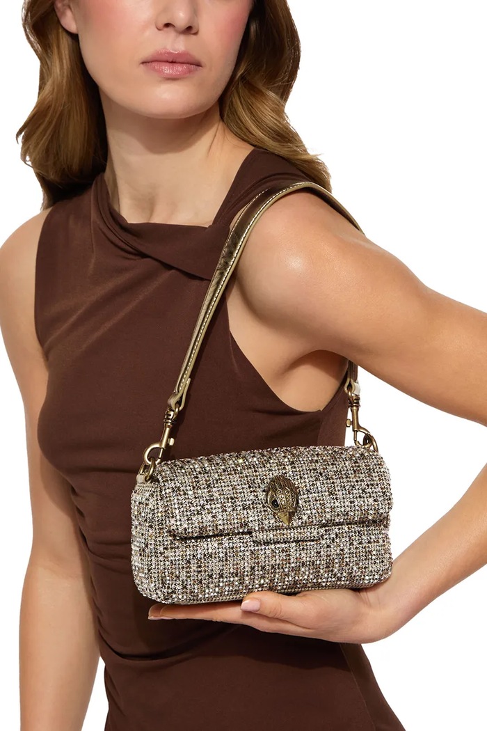 Kurt Geiger London torebka crossbody damska OXFORD 5829643609 beżowy
