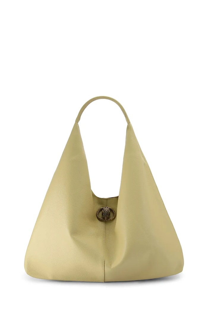 Kurt Geiger London torebka tote damska skórzana CHELSEA LG SLOUCH HOBO beżowy 5049749109