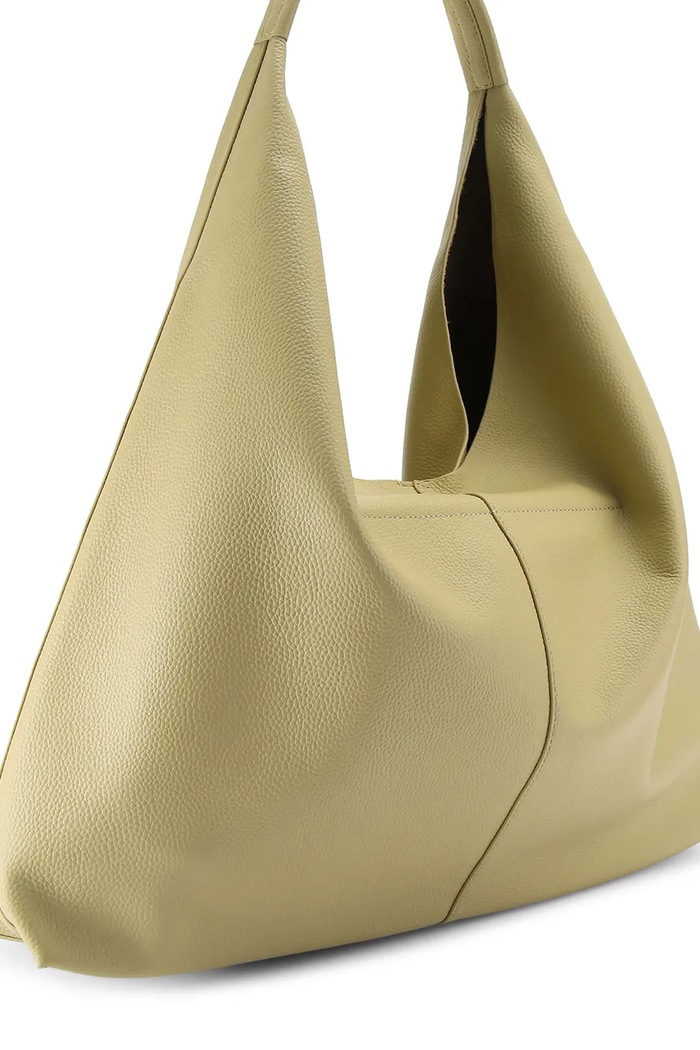 Akcesoria Kurt Geiger London torebka tote damska skórzana CHELSEA LG SLOUCH HOBO 5049749109 beżowy
