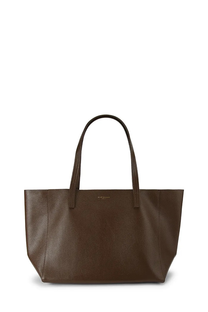 Kurt Geiger London torebka shopper damska skórzana VIOLET brązowy 5456031109