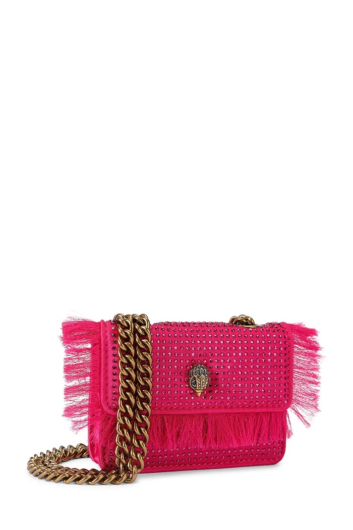 Kurt Geiger London torebka crossbody damska KENSINGTON 5848252609 różowy AW26