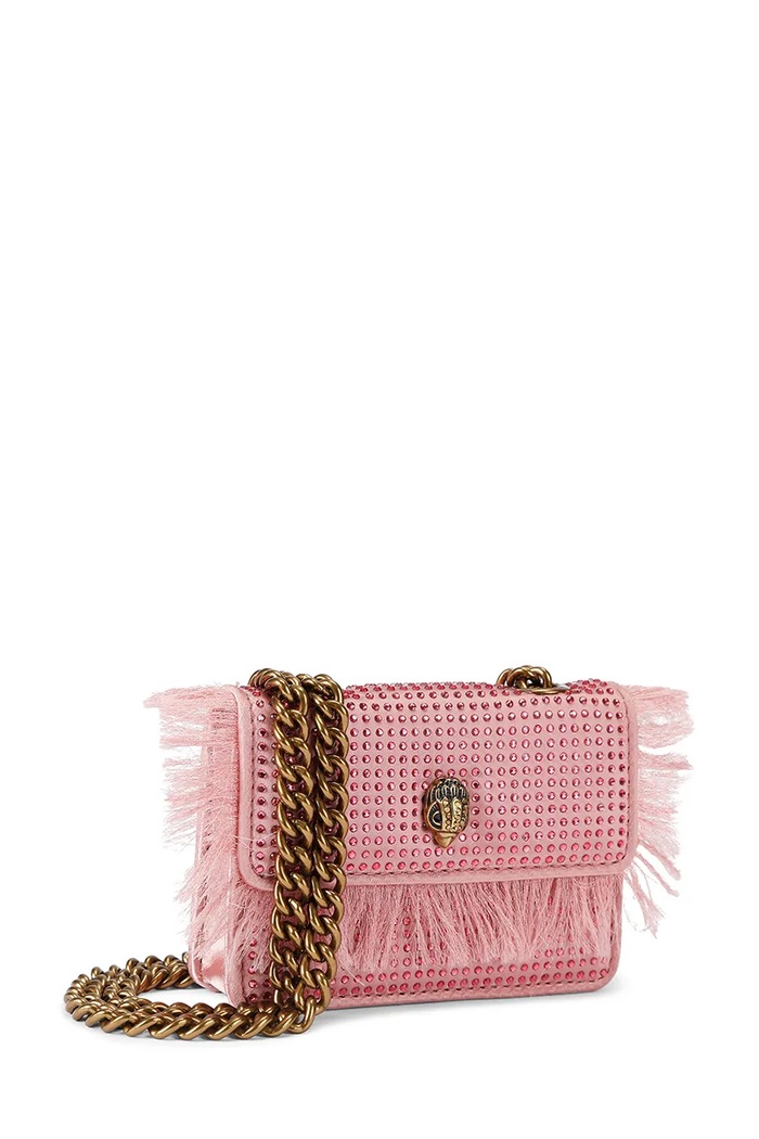 Kurt Geiger London torebka crossbody damska KENSINGTON 5848253609 różowy AW26