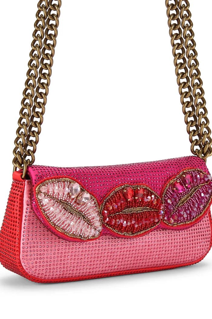 Kurt Geiger London torebka crossbody damska PICKLE SHOULDER BAG 5846857609 różowy AW26