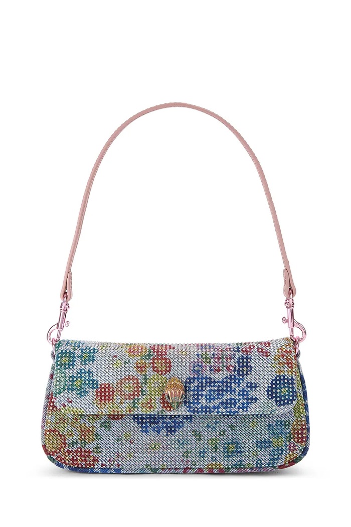 Kurt Geiger London torebka damska PICKLE SHOULDER BAG niebieski 5579286669