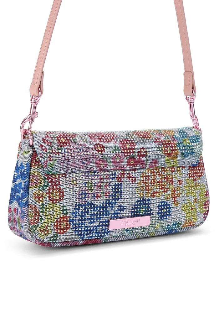 Akcesoria Kurt Geiger London torebka damska PICKLE SHOULDER BAG 5579286669 niebieski