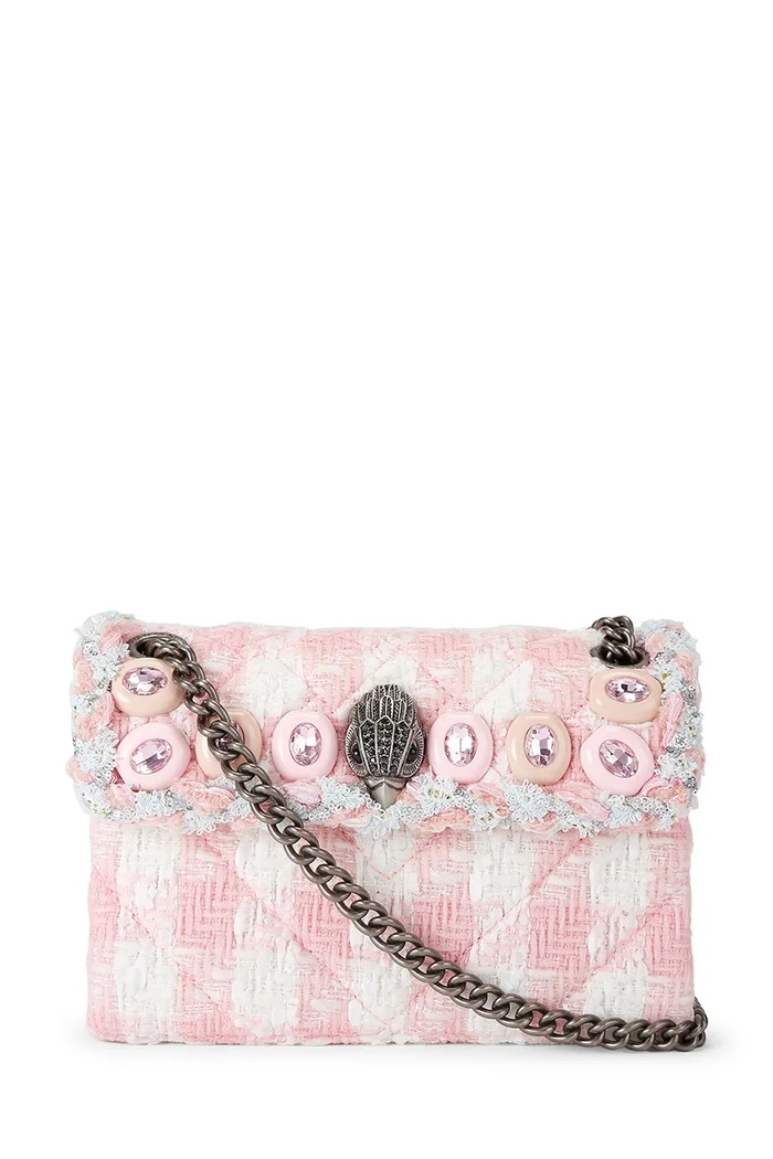 Kurt Geiger London torebka crossbody damska KENSINGTON różowy 5826753609