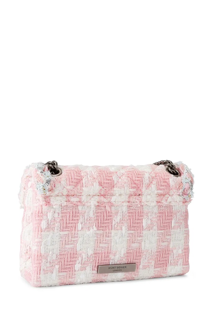 Akcesoria Kurt Geiger London torebka crossbody damska KENSINGTON 5826753609 różowy