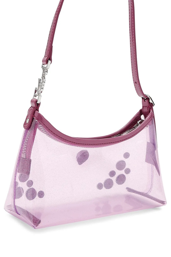 Akcesoria Kurt Geiger London torebka damska 5587692999 fioletowy