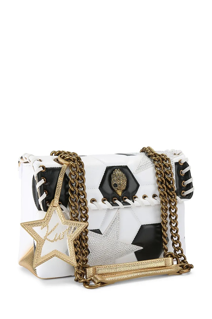 Kurt Geiger London torebka crossbody damska skórzana KENSINGTON 5825713109 biały AW26