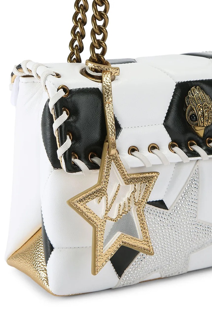 Kurt Geiger London torebka crossbody damska skórzana KENSINGTON biały 5825713109