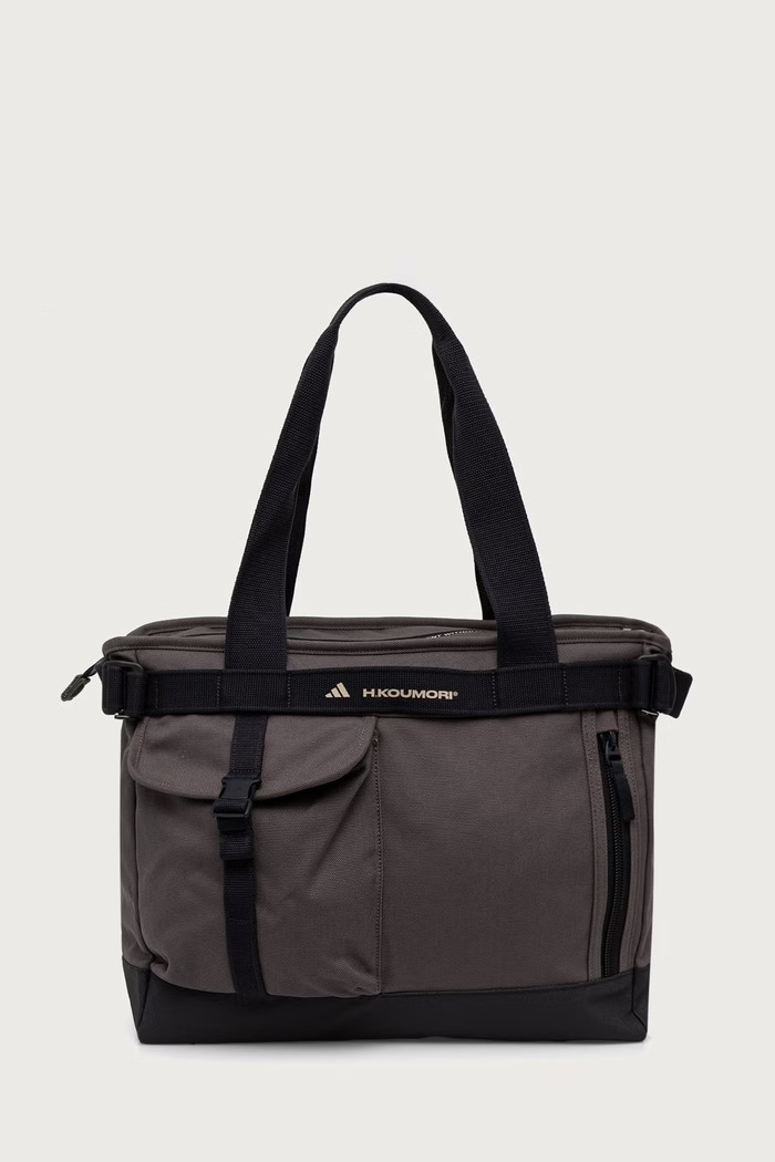 adidas Originals Torebka shopper damska Hermanos Koumori brązowy KT2067