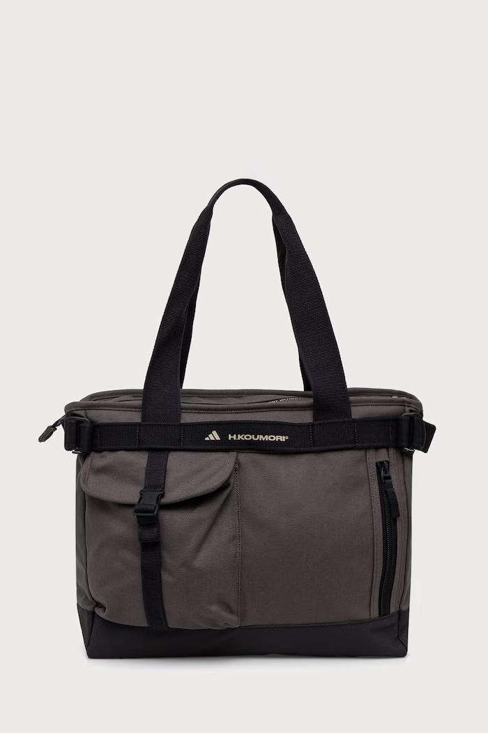 adidas Originals Geantă shopper pentru femei Hermanos Koumori maro KT2067