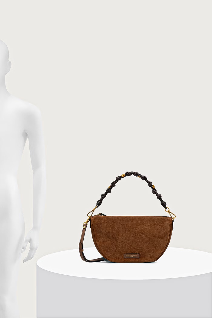 Gianni Chiarini geantă crossbody pentru femei din piele întoarsă CLEO BS.12690.CM.PL