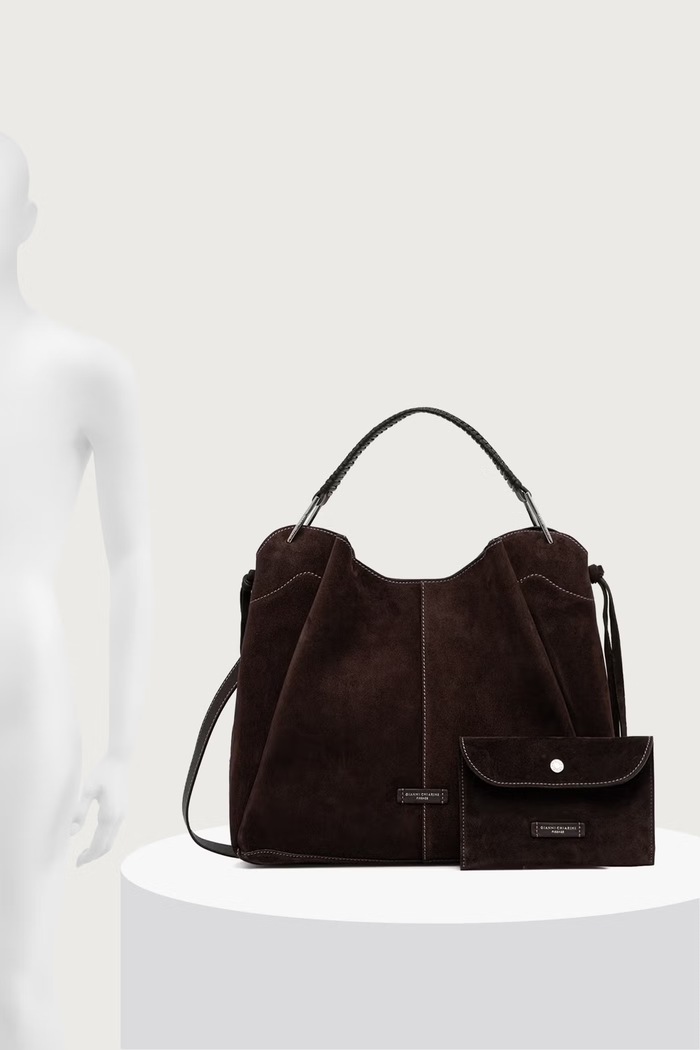 Gianni Chiarini torebka tote damska zamszowa ERA BS.12571.CM.PL