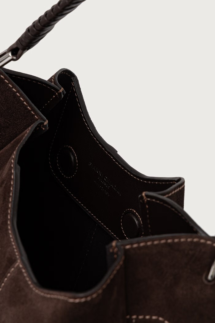 Gianni Chiarini torebka tote damska zamszowa ERA brązowy BS.12571.CM.PL