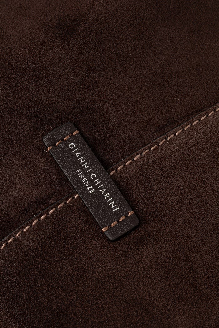 Gianni Chiarini torebka tote damska zamszowa ERA BS.12571.CM.PL brązowy