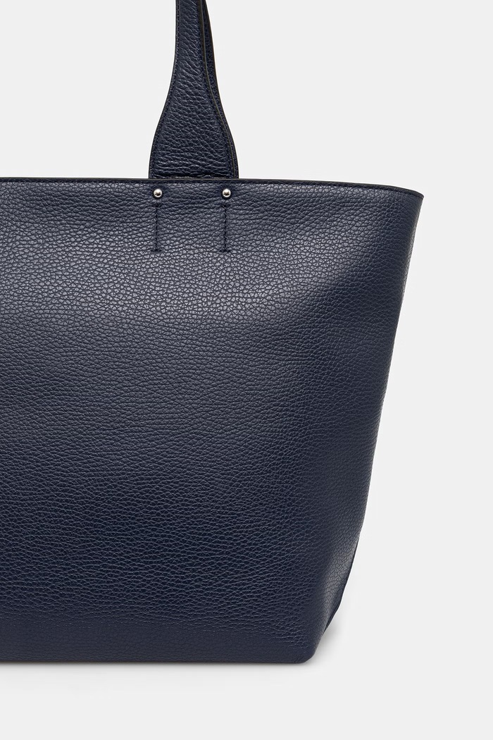 Akcesoria Gianni Chiarini torebka shopper damska skórzana BARBARA BS.12356/COMM.GRN granatowy