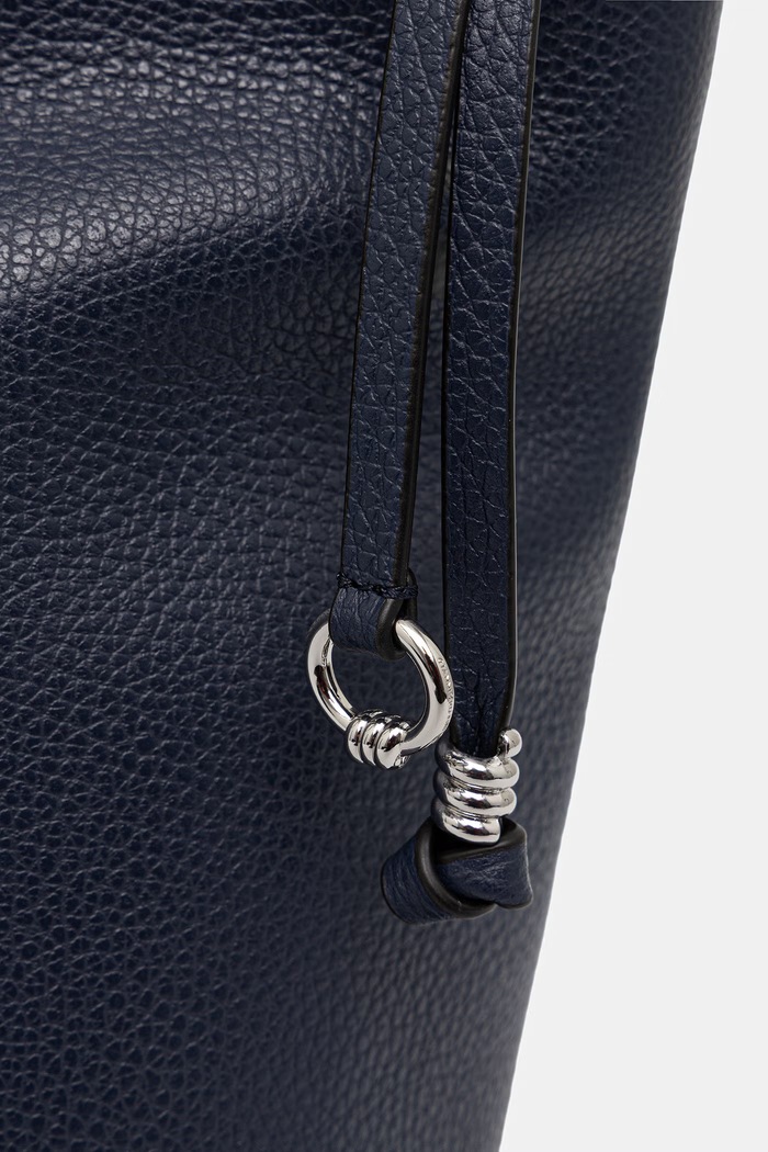 Gianni Chiarini torebka shopper damska skórzana BARBARA granatowy BS.12356/COMM.GRN